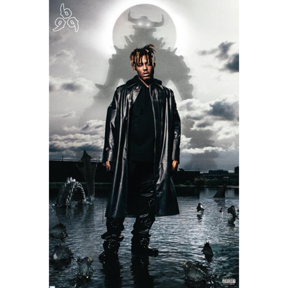 Trends Poster New Sealed 23.375 x 34 Juice Wr;d Fighting Demons Album Cover